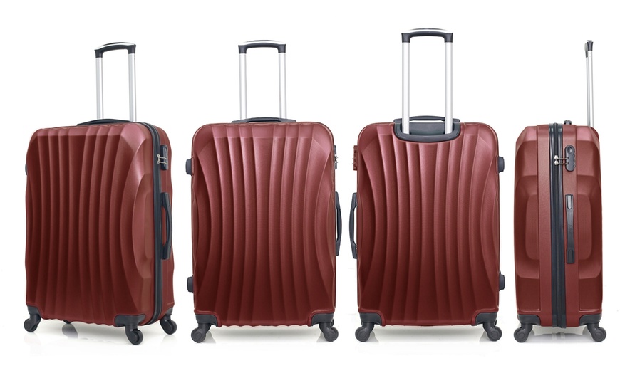 Image 6: Hero Set of Three Suitcases