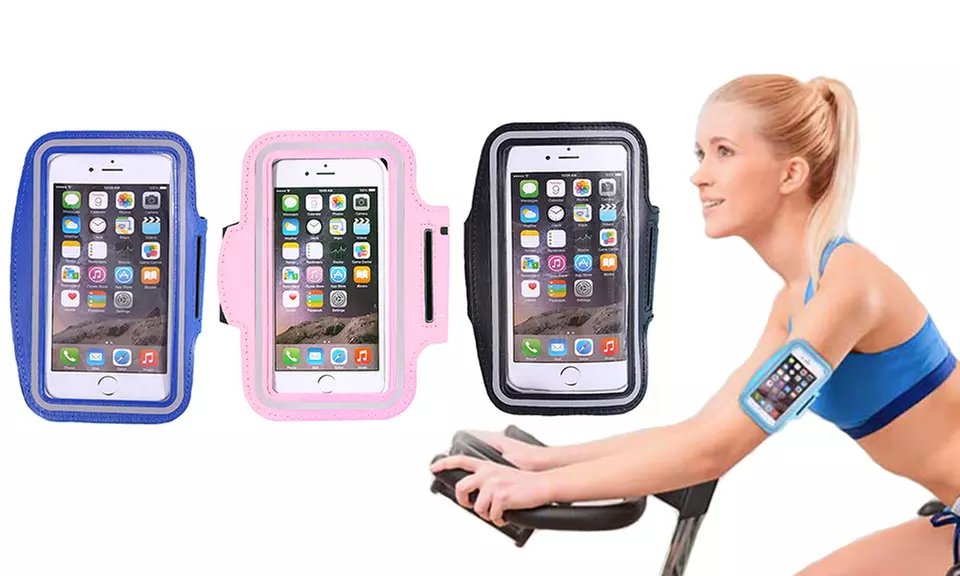 One or Two Fitness Phone Arm Bands - Primary Image
