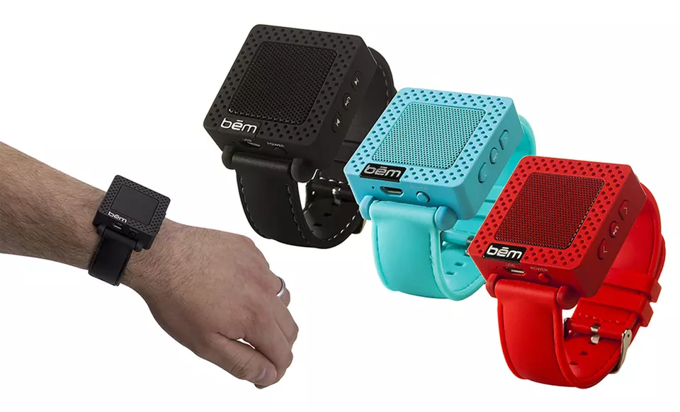 Bem Wireless Bluetooth Speaker Wristband with Microphone - Primary Image