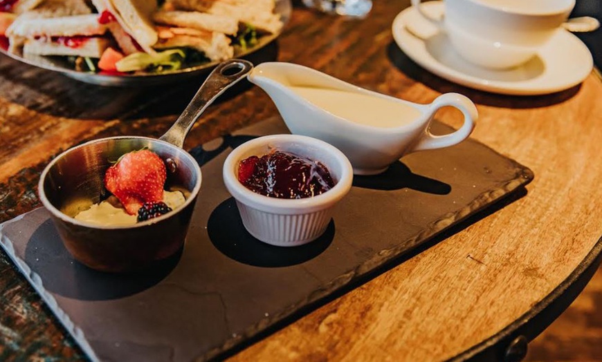 Image 2: Traditional Afternoon Tea for Two with Optional Gin Teapot 