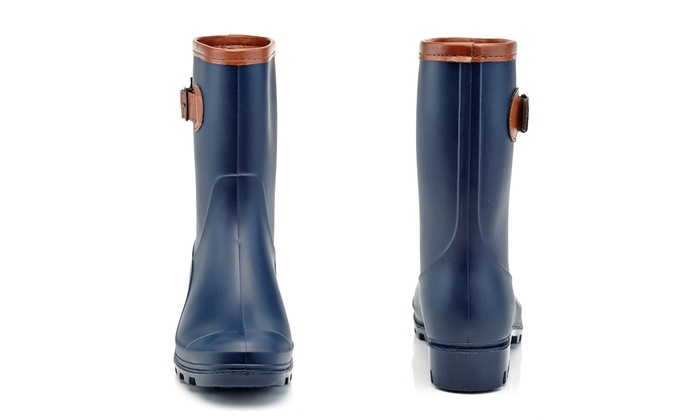 rain boots women mid calf