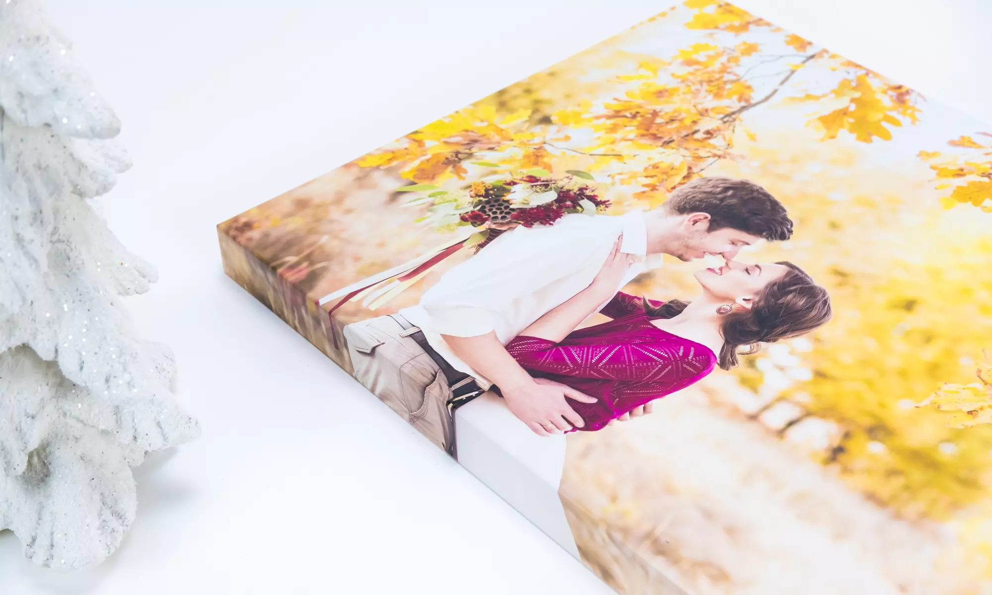 One 8x10" or 16x20" Gallery Wrapped Personalized Metal Photo Print from Picture it Custom (73% Off)  - Primary Image