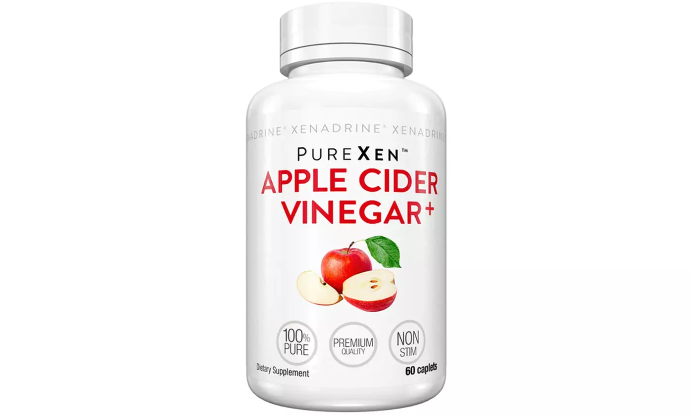 PureXen Apple Cider Vinegar (60-Ct.) and Garcinia Cambogia (60-Ct.) Dietary Supplement Set - Second Medium