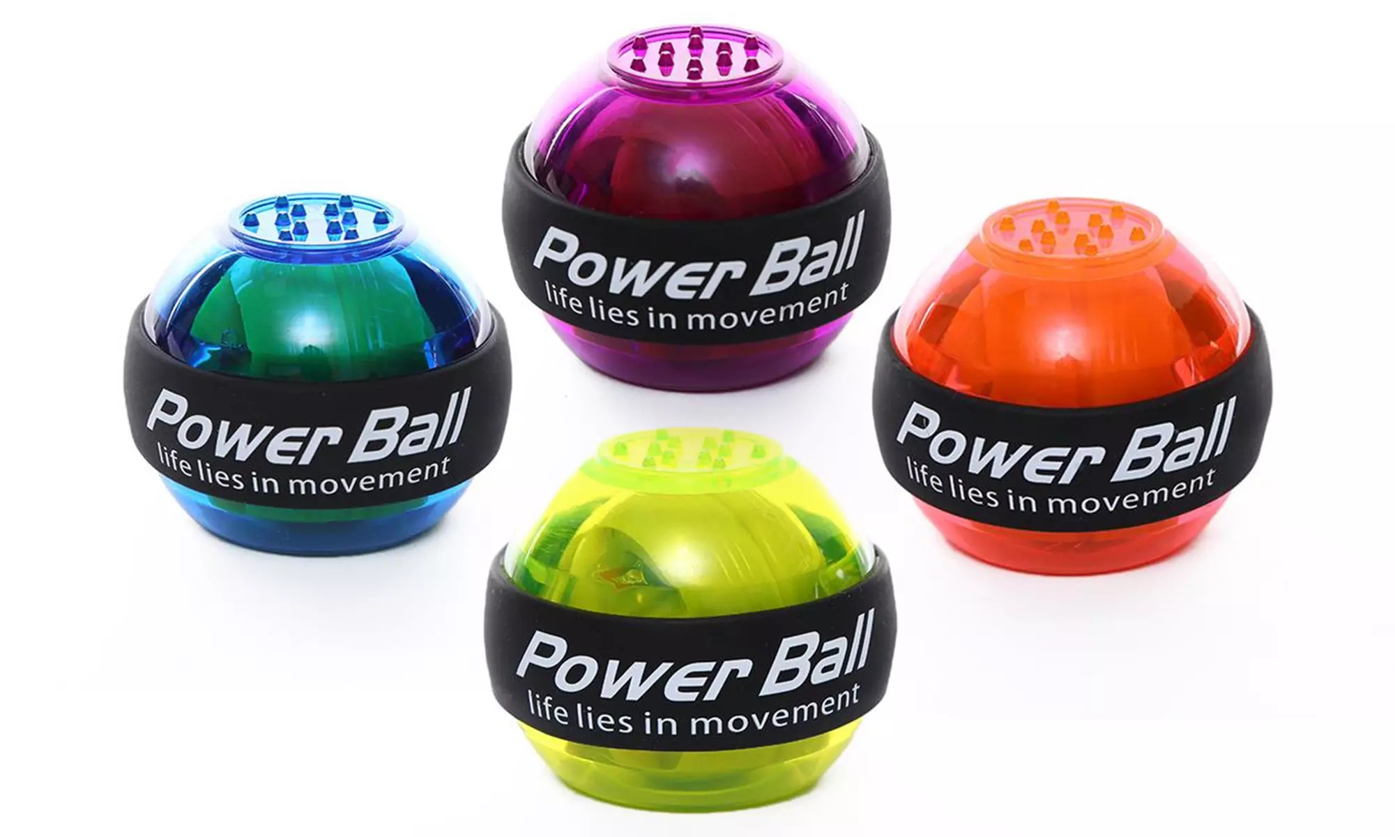 Arm Exerciser LED Gyroscope Ball - Primary Image