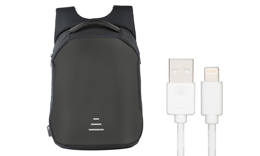 Image 18: One or Two Anti-Theft Backpacks with Optional Cable