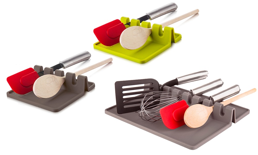 Image 1: Kitchen Utensil Tray