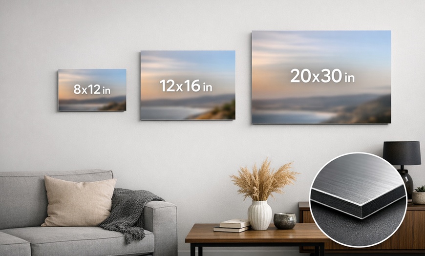 Image 10: Custom Metal Prints Wall Art - Up to 62% Off by SignaturePrintLab