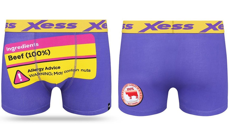 Image 19: Men's Novelty Boxers 3-Pack