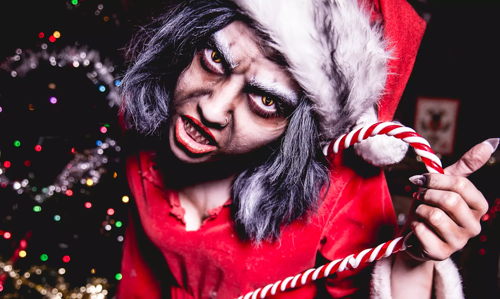 Admission Tickets for Interactive Christmas Fear Event at Midnight Terror Haunted House (Up to 29% Off)