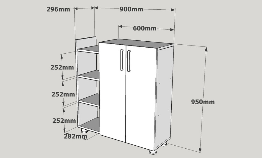 Image 7: Multi-Purpose or Shoe Cabinet