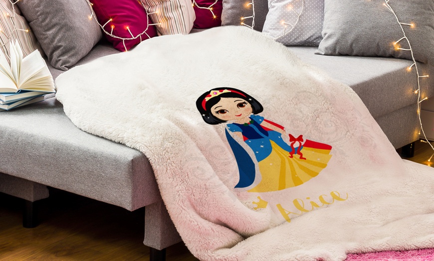 Image 4: Personalised Fleece or Faux-Mink Photo Blanket from Printerpix