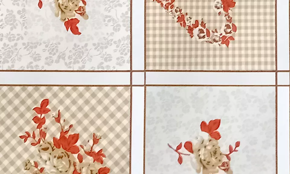 Nappe en toile cirée PVC résistante aux taches