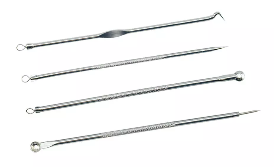 4-Piece Blemish Extractor Set - Second Medium