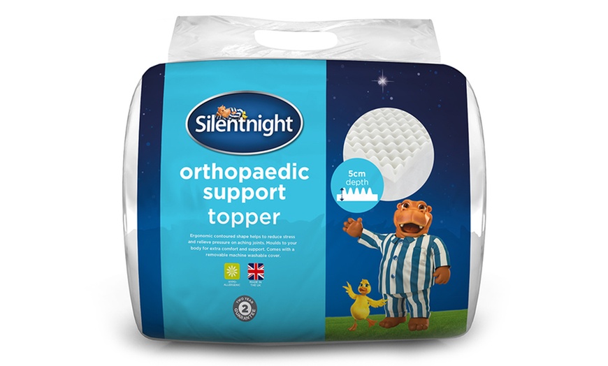 Image 6: Silentnight Orthopaedic Topper