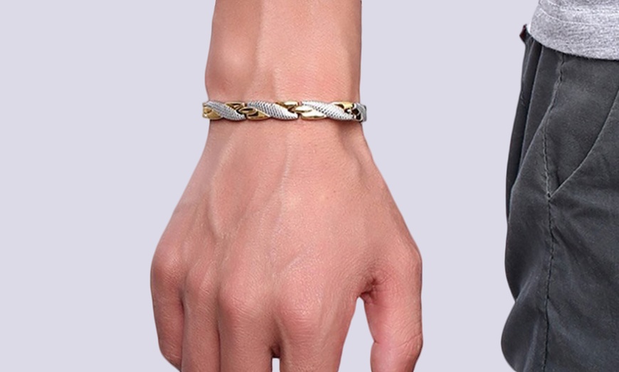 Image 3: Bracelet magnétique unisexe