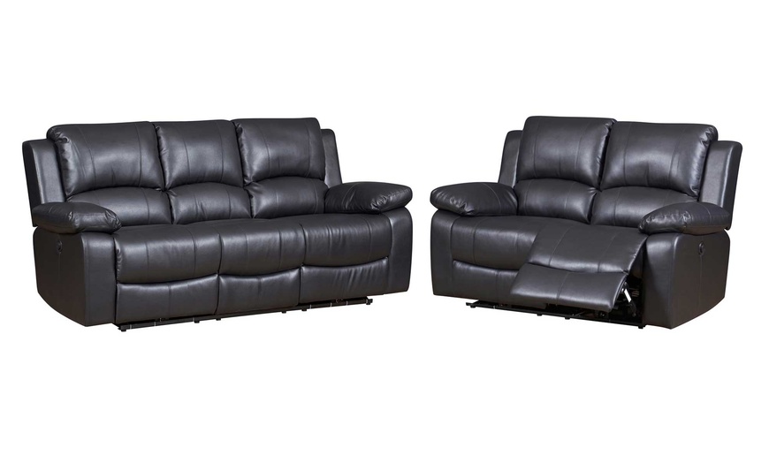 Image 5: Daytona Reclining Sofa Set