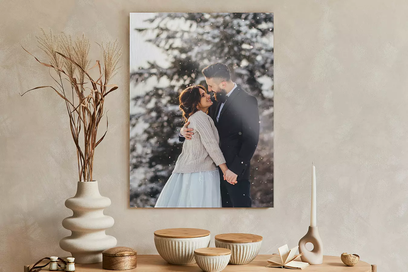 Foto auf Aluminium in verschiedenen Größen