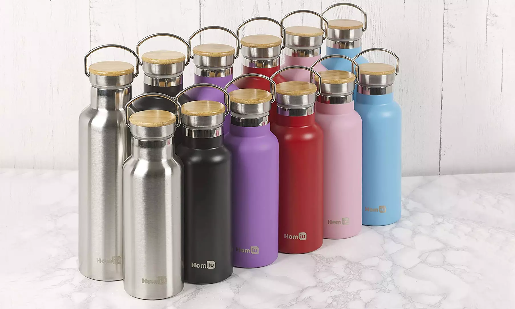 Gourde isotherme acier inoxydable Homiu - Primary Image