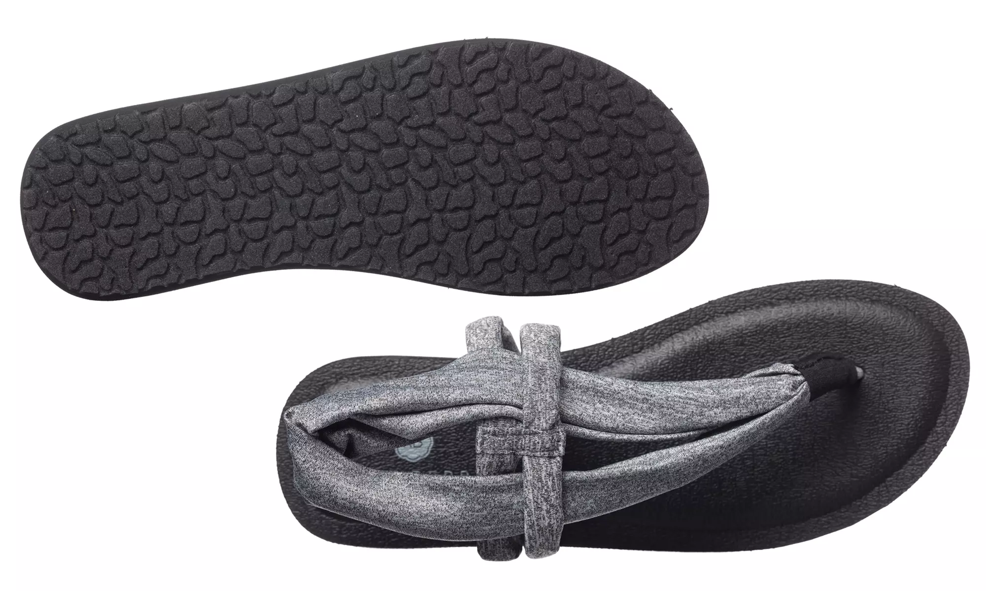 Riverberry Women's Namaste Sling Style Flip Flops with Yoga Mat Padding - Second Medium