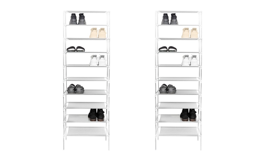 Image 5: One or Two Shoe Organiser Rack