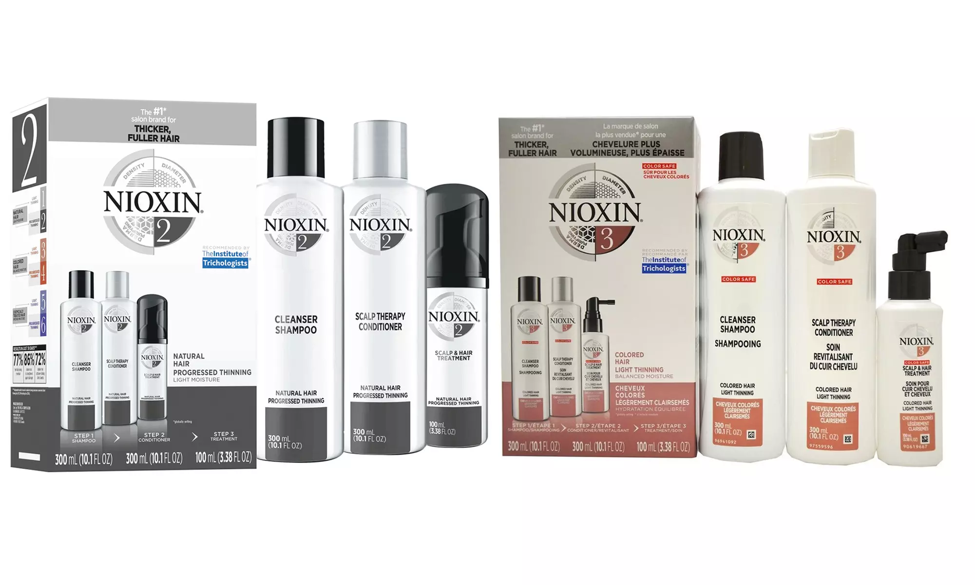 Kits de soin cheveux Nioxin 3D Système - Primary Image
