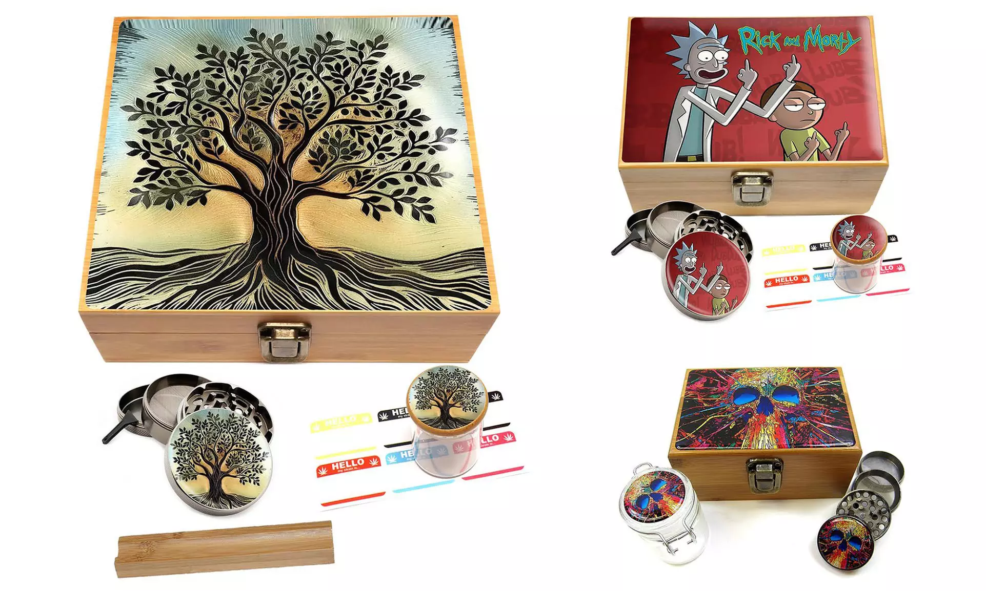 Herb & Spice Stash Box Sets  - Primary Image