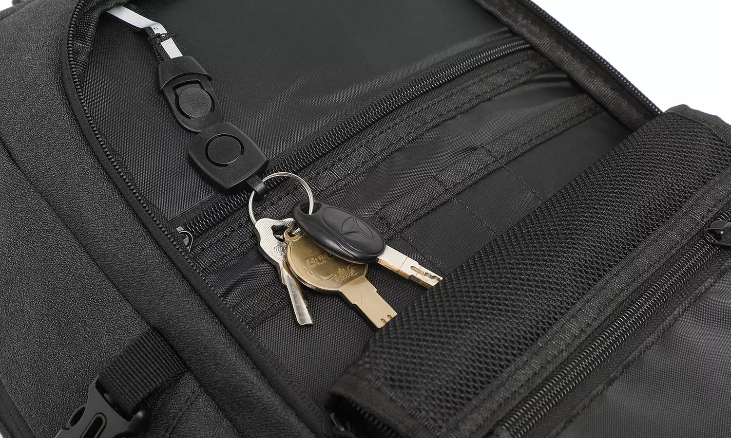 Rugzak voorzien van usb-poort