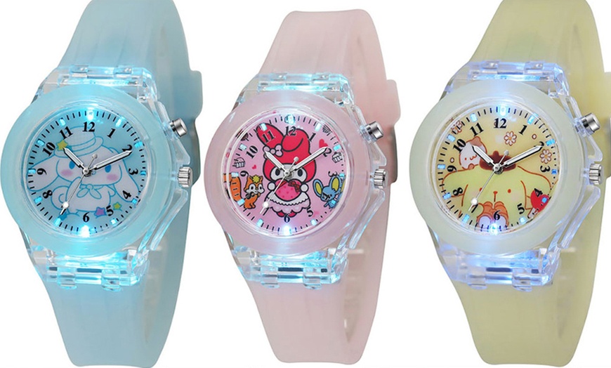 Image 1: Kids' Light-up Watch