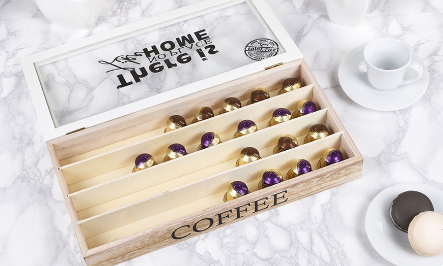 Image 2: Nespresso Pod Storage Box