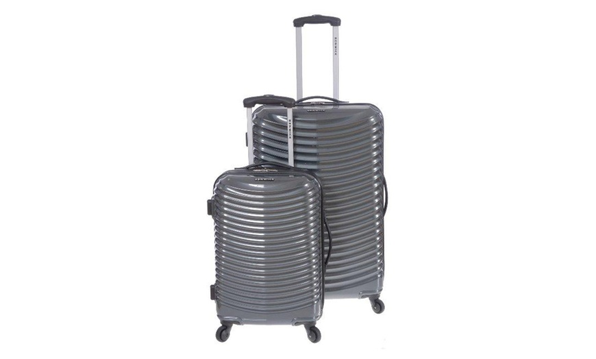 Image 15: 2 Hardside ABS Suitcases