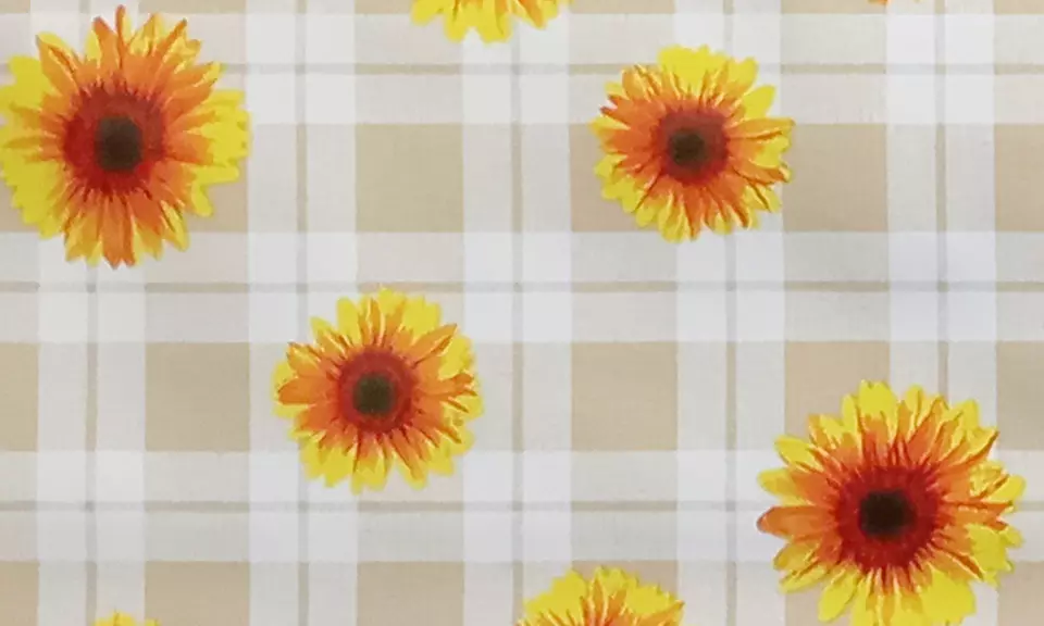 Nappe en toile cirée PVC résistante aux taches