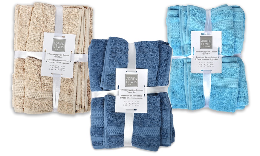 Image 1: Set of Egyptian Cotton Towels