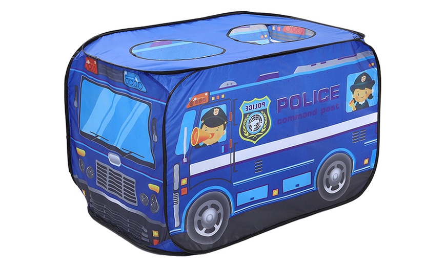 Image 2: Police Truck-Design Foldable Tent