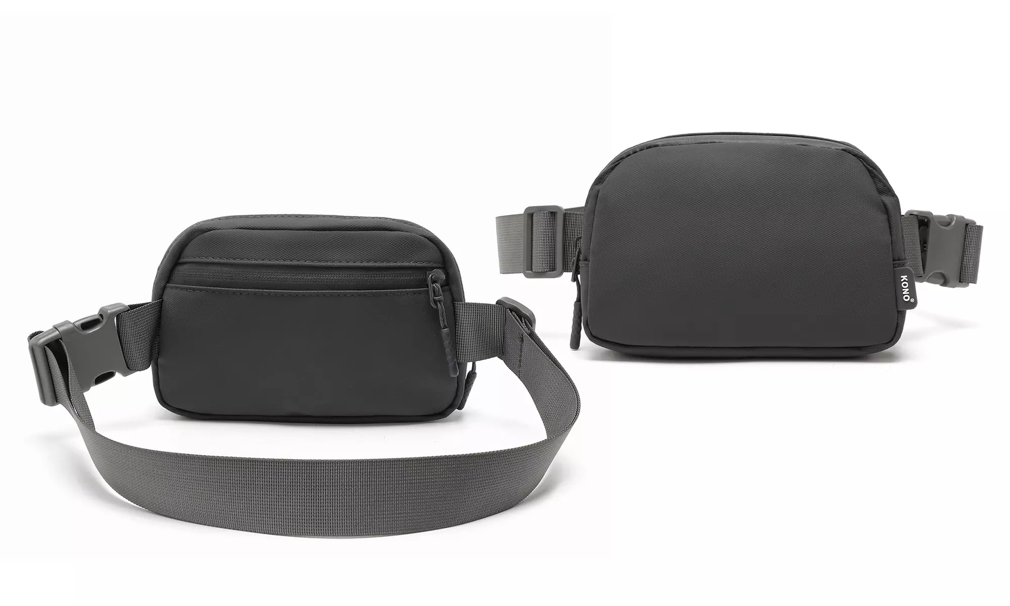 Clearance Kono Minimalist Water-Resistant Adjustable Waist Pack