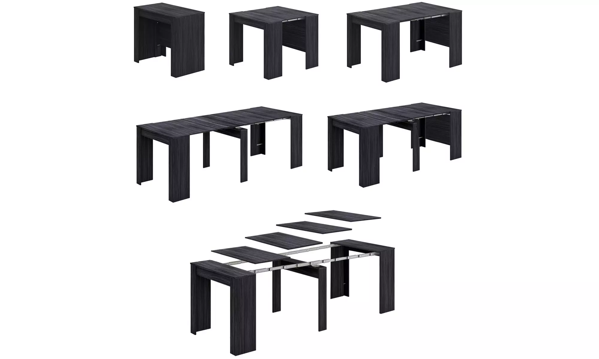 Ausziehbarer Konsolentisch „Prime"