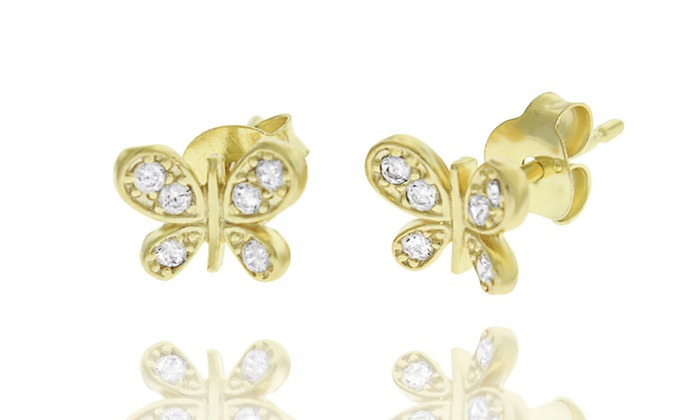 Kids' Butterfly Earrings | Groupon Goods