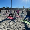 Image 4: Join a Drop-In for One Beach Yoga Class for One or Two People
