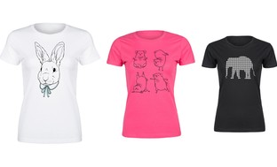 Women's Hipster Animal Tees