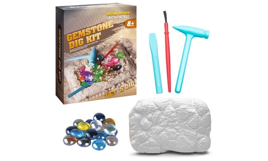 Image 7: Gemstone Digging Kit