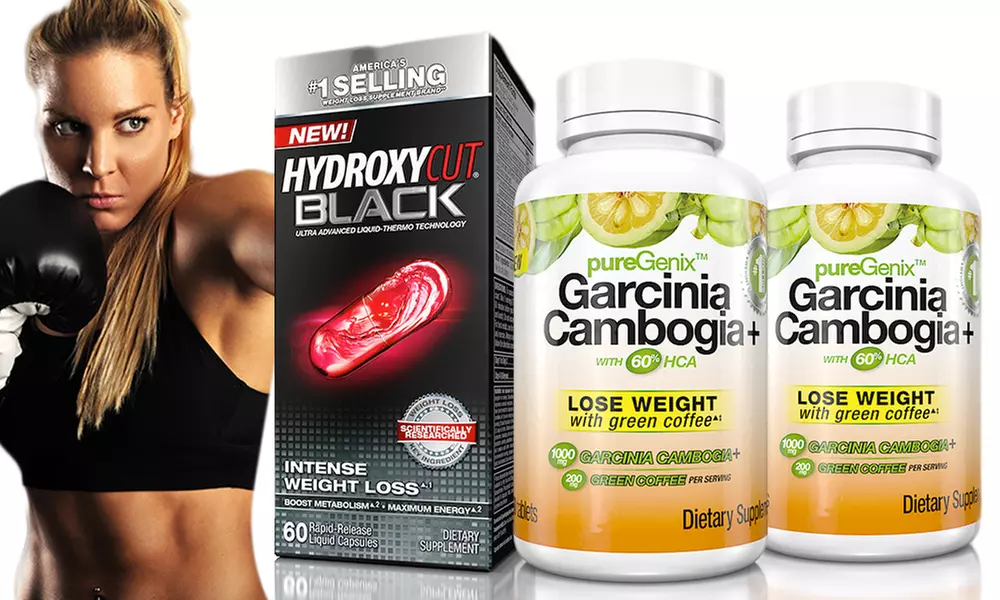 PureGenix Garcinia Cambogia (2-Pack) and Hydroxycut Black - Primary Image