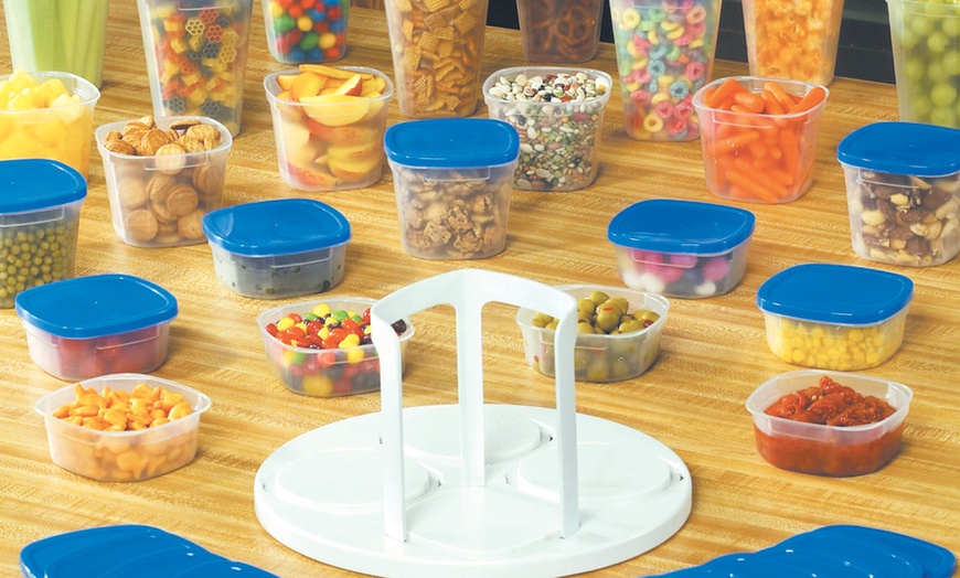 Image 2: Spin System with 24 Food Containers