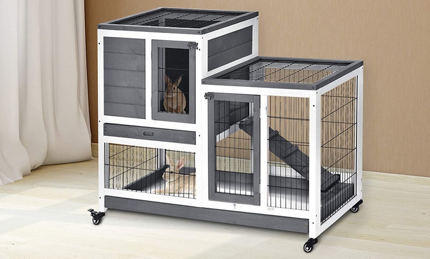 Image 5: Pawhut Pet Hutch