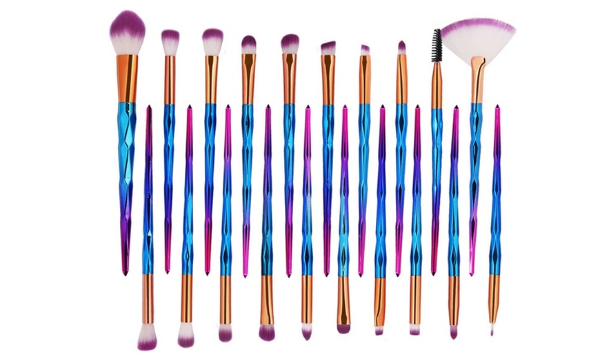 Image 5: 20-Piece Makeup Brush Set