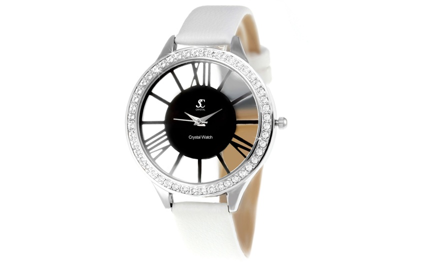 Image 4: Reloj adornado con cristales brillantes de SC Crystal