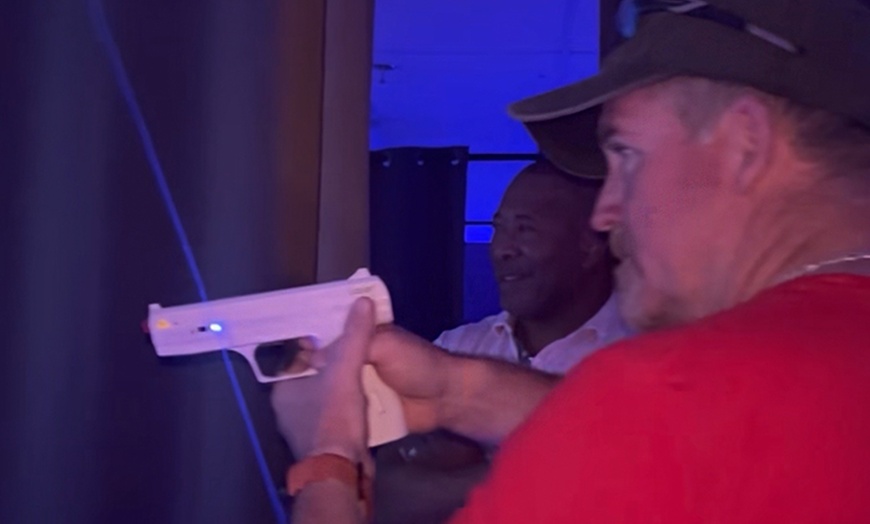 Image 2: Test Your Skills with 30- or 60-Minute Shooting Simulator Sessions