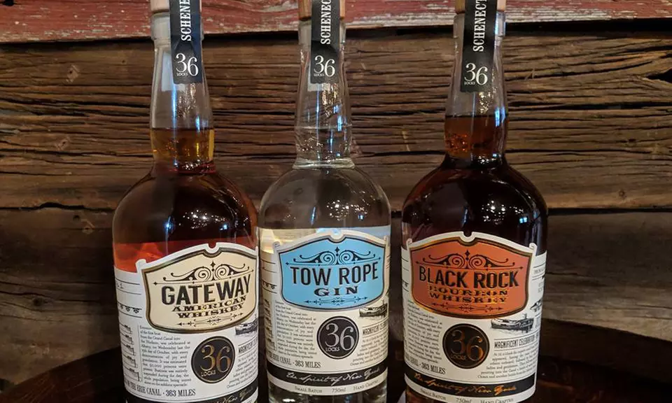Tour and tasting experience with take home shot glass