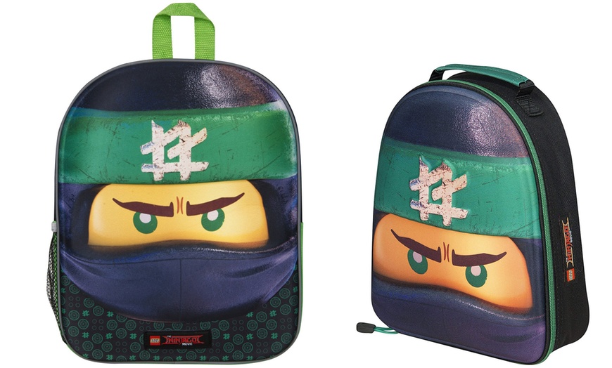 Image 1: LEGO Ninjago Backpack or Lunch Bag