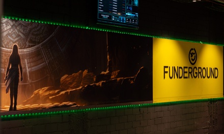 2 Runden Lasertag bei Funderground im Happy Franky für 1 Person (Einlösbar Mo-Do.)