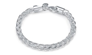 Byzantine Bracelet in Sterling Silver