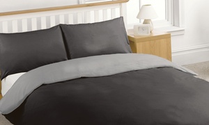 Reversible Percale Duvet Set